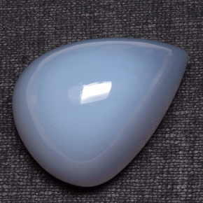 Calcedônia azul natural 193,10ct, transparente, transparente/translúcido