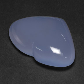 Calcedônia azul natural 117,45ct, transparente, transparente/translúcido