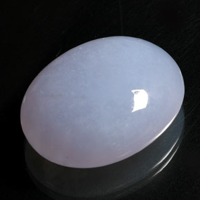 Calcedônia azul natural 42,00ct, transparente, transparente/translúcido