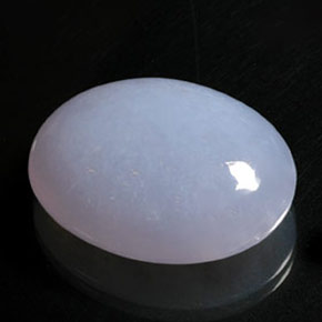 Calcedônia azul natural 42,00ct, transparente, transparente/translúcido