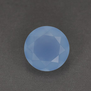 Calcedônia Azul Natural 1.03ct, Transparente, Transparente/Translúcido