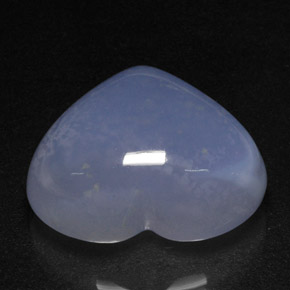 Calcedônia azul natural 40,12ct, transparente, transparente/translúcido