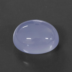 Calcedônia azul natural 5,88ct, transparente, transparente/translúcido