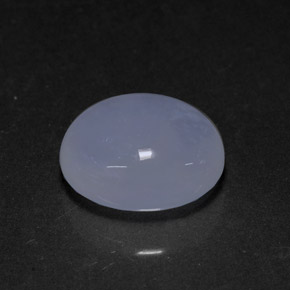 Calcedônia azul natural 4,03ct, transparente, transparente/translúcido
