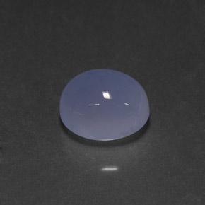 Calcedônia azul natural 5,27ct, transparente, transparente/translúcido