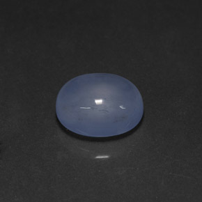 Calcedônia azul natural 4,23ct, transparente, transparente/translúcido