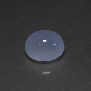 Calcedônia azul natural 5,06ct, transparente, transparente/translúcido