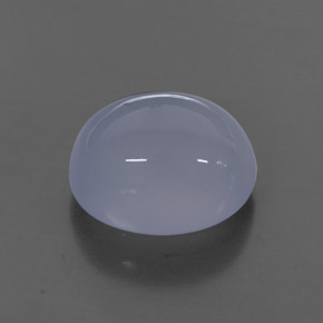 Calcedônia azul natural 5,03ct, transparente, transparente/translúcido
