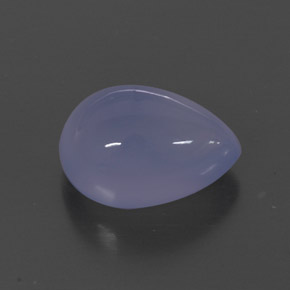 Calcedônia lavanda azul Natural 2.52ct, Transparente, Transparente/Translúcido