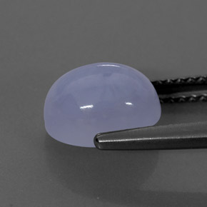 Calcedônia azul natural 2,70ct, transparente, transparente/translúcido