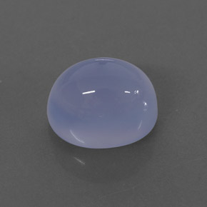 Calcedônia azul natural 2,72ct, transparente, transparente/translúcido
