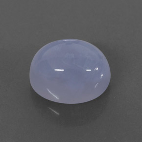 Calcedônia azul natural 2,78ct, transparente, transparente/translúcido