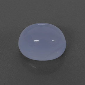Calcedônia azul natural 2,70ct, transparente, transparente/translúcido