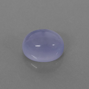 Calcedônia azul natural 2,55ct, transparente, transparente/translúcido