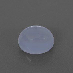 Calcedônia azul natural 3,07ct, transparente, transparente/translúcido