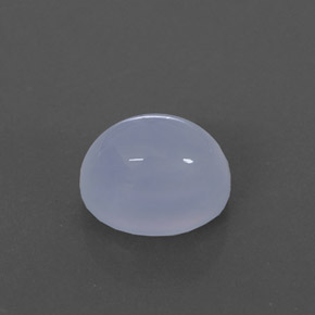Calcedônia azul natural 3,07ct, transparente, transparente/translúcido