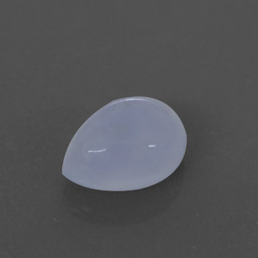 Calcedônia azul natural 2,47ct, transparente, transparente/translúcido