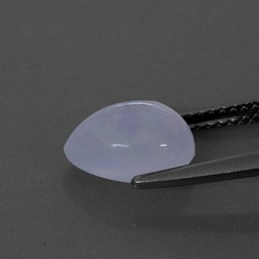 Calcedônia azul natural 2,47ct, transparente, transparente/translúcido