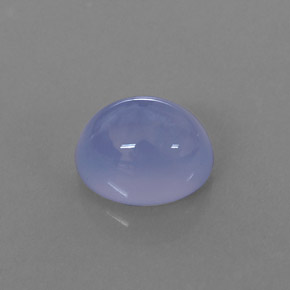 Calcedônia azul natural 2,74ct, transparente, transparente/translúcido