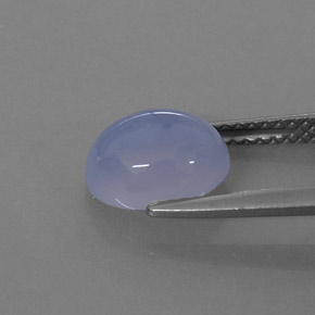 Calcedônia azul natural 2,20ct, transparente, transparente/translúcido
