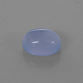 Calcedônia azul natural 2,43ct, transparente, transparente/translúcido