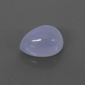 Calcedônia azul natural 2,84ct, transparente, transparente/translúcido