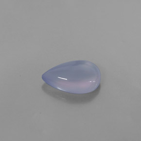 Calcedônia azul natural 2,49ct, transparente, transparente/translúcido