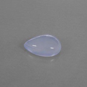 Calcedônia azul natural 5,69ct, transparente, transparente/translúcido
