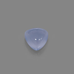 Calcedônia azul lavanda natural 3,22ct, transparente, transparente/translúcido