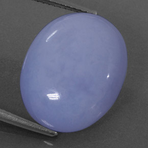 Calcedônia azul natural 13,90ct, transparente, transparente/translúcido