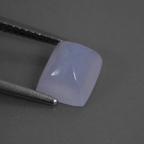 Calcedônia azul natural 2,13ct, transparente, transparente/translúcido