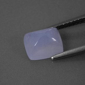 Calcedônia azul natural 2,13ct, transparente, transparente/translúcido