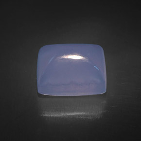 Calcedônia azul natural 9,63ct, transparente, transparente/translúcido