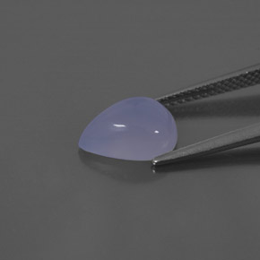Calcedônia azul natural 2,35ct, transparente, transparente/translúcido