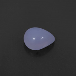Calcedônia azul natural 2,43ct, transparente, transparente/translúcido