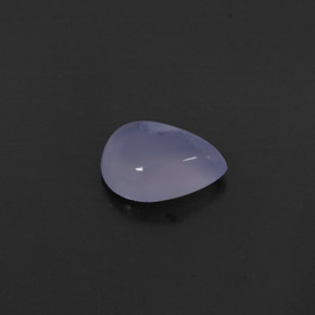 Calcedônia azul natural 1,62ct, transparente, transparente/translúcido