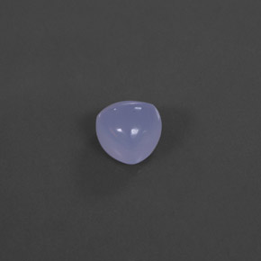 Calcedônia azul natural 6,77ct, transparente, transparente/translúcido