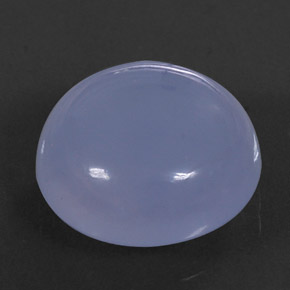 Calcedônia azul natural 8,58ct, transparente, transparente/translúcido