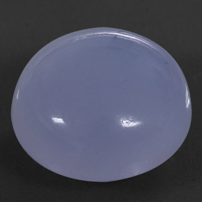 Calcedônia azul natural 17,75ct, transparente, transparente/translúcido