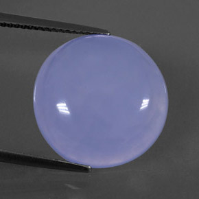 Calcedônia azul natural 13,17ct, transparente, transparente/translúcido