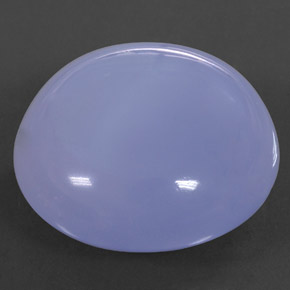Calcedônia azul natural 28,93ct, transparente, transparente/translúcido