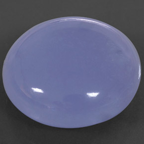 Calcedônia azul natural 32,21ct, transparente, transparente/translúcido
