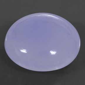 Calcedônia azul natural 44,51ct, transparente, transparente/translúcido