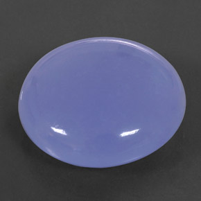 Calcedônia azul natural 38,12ct, transparente, transparente/translúcido