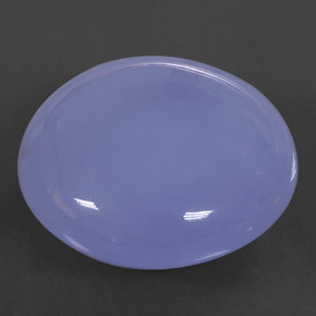 Calcedônia azul natural 47,14ct, transparente, transparente/translúcido