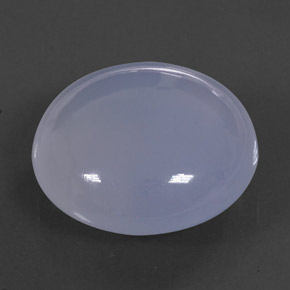 Calcedônia azul natural 50,66ct, transparente, transparente/translúcido