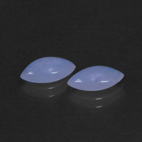 Pedras preciosas de calcedônia azul natural de  ct, transparente, transparente/translúcido