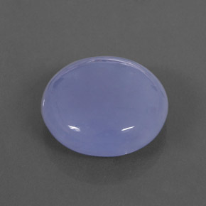 Calcedônia azul natural 16,85ct, transparente, transparente/translúcido