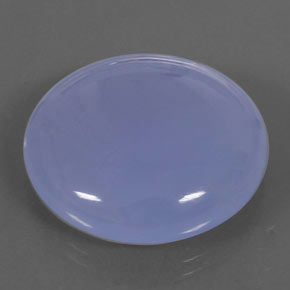Calcedônia azul natural 38,66ct, transparente, transparente/translúcido