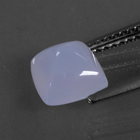 Calcedônia azul natural 1,77ct, transparente, transparente/translúcido
